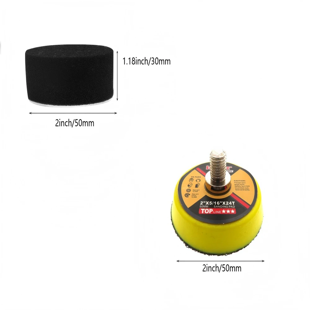 5/16 Pcs 2 Inch Polishing Spon - đánh giá và giá Polish Pad Set Buffer