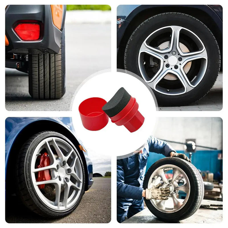 Curved Car Tire Waxing Sponge  - đánh giá và giá Wax Applicator Pad