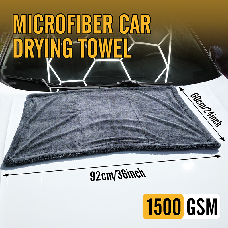 Double Sided Car Drying Towel  - đánh giá và giá Interior Detailing Kit