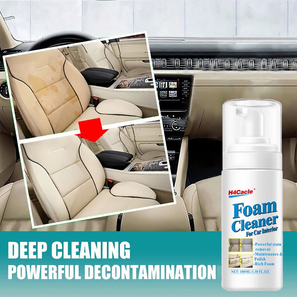 Car Interior Stain Foam Cleane - đánh giá và giá Leather Cleaner Interior