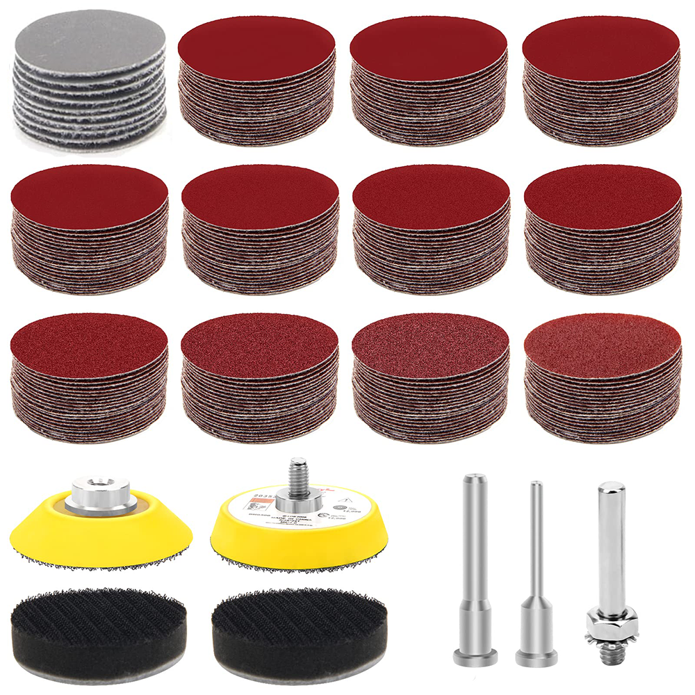 2 Inch Red Sandpaper Set 247 P - đánh giá và giá Polish Pad Set Buffer