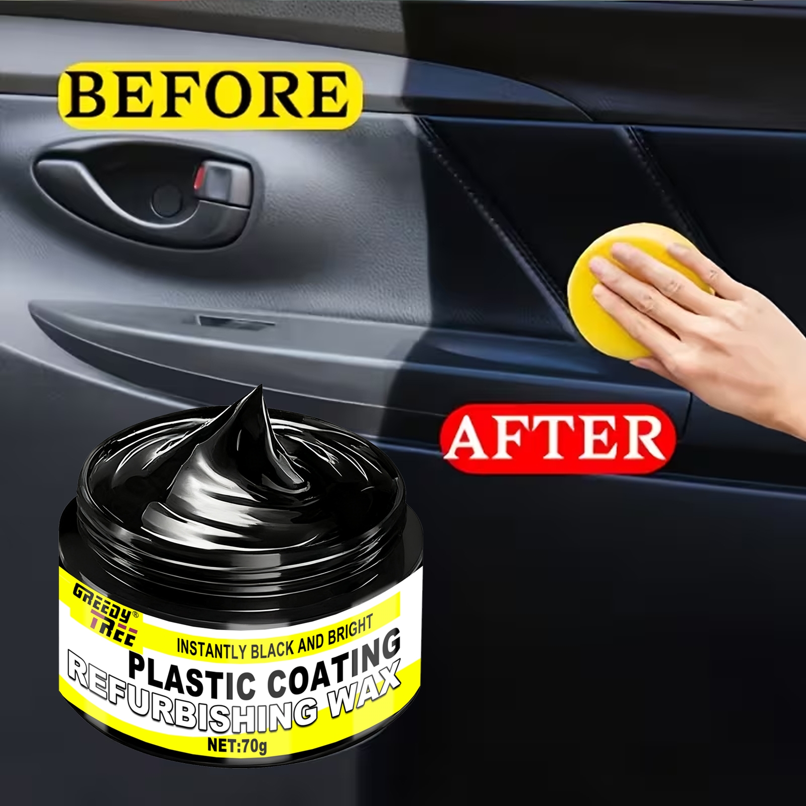 [Plastic Restorer Cream] Long- - đánh giá và giá Trim Restorer Plastic