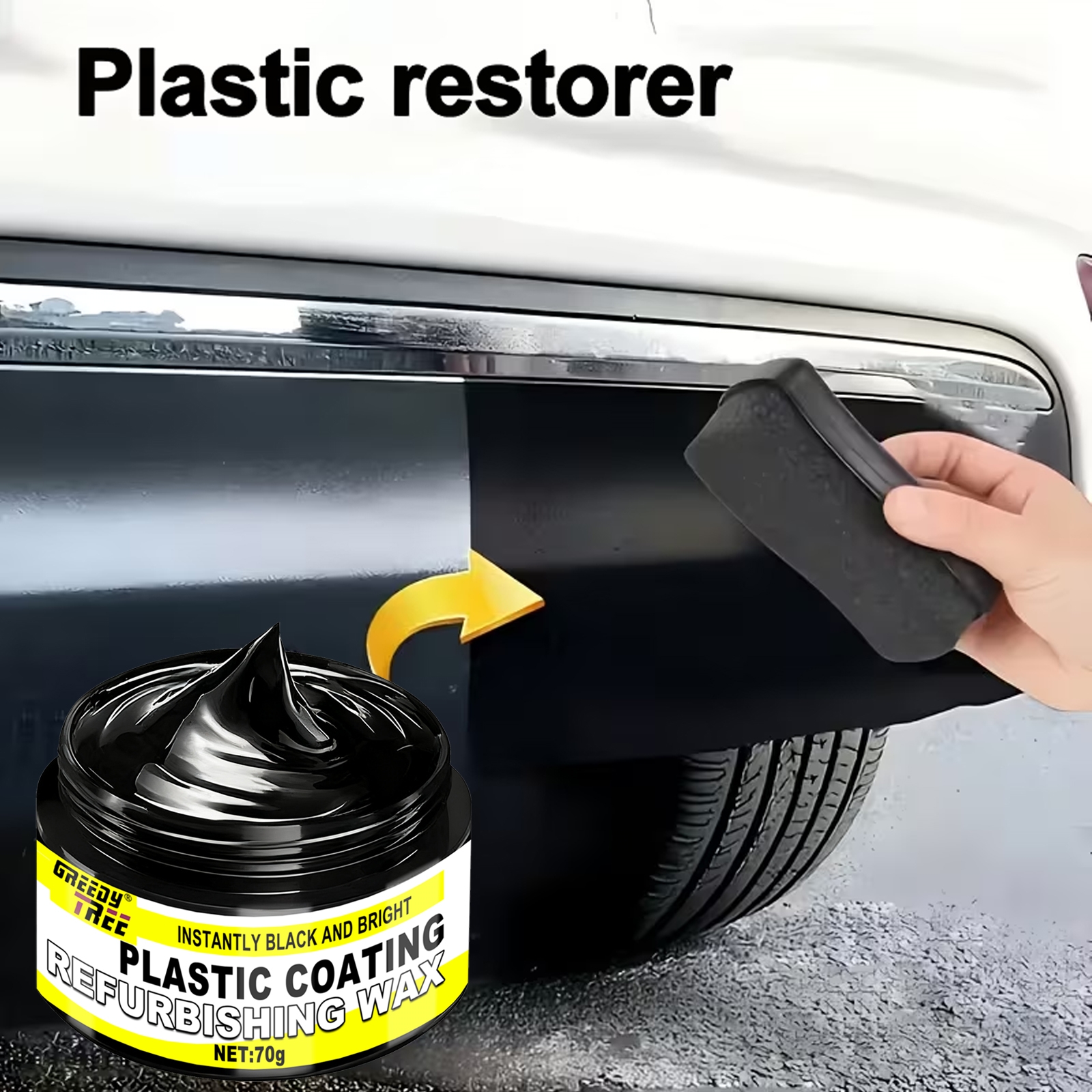 [Plastic Restorer Cream] Long- - đánh giá và giá Trim Restorer Plastic