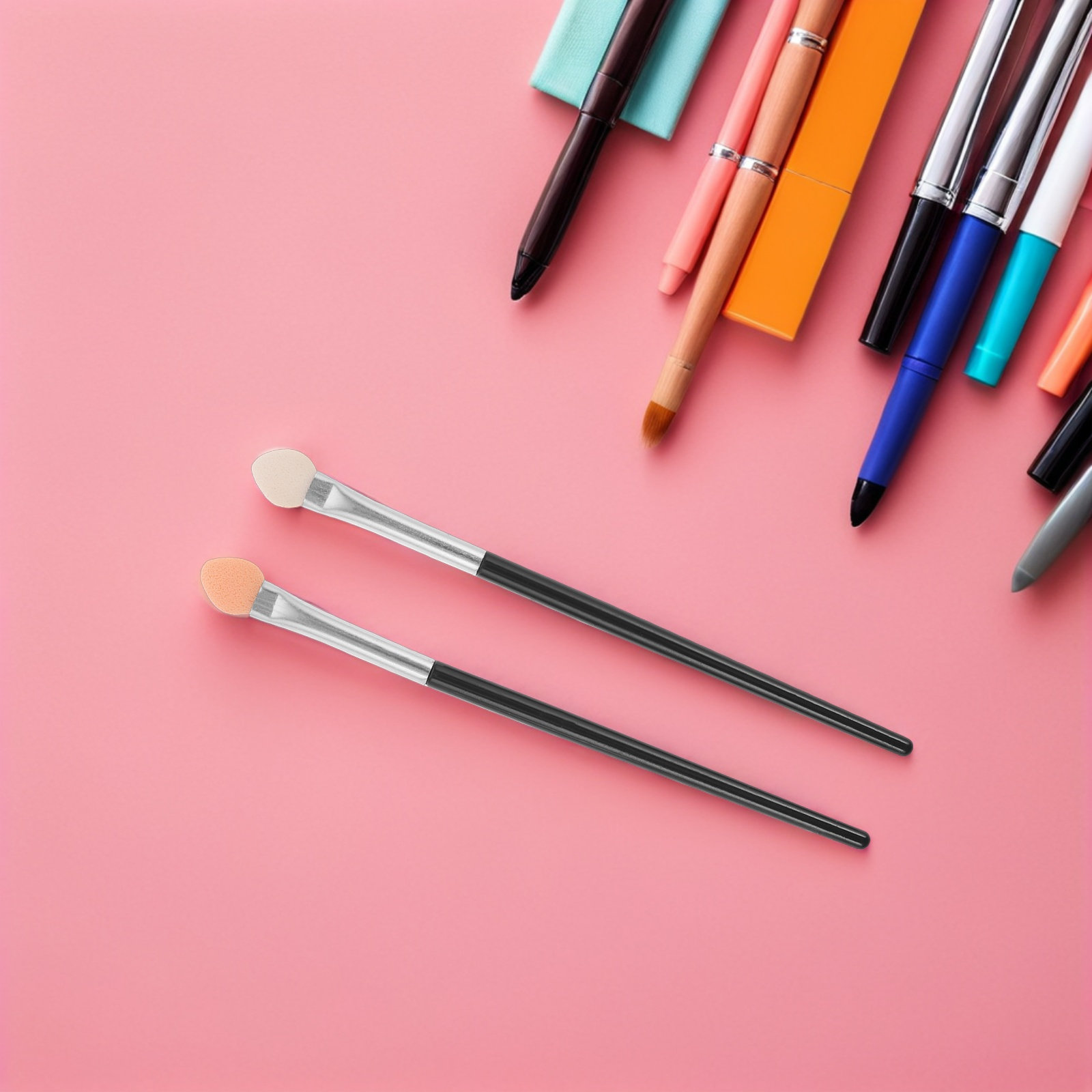 100Pcs Mini Sponge Brush Set f - đánh giá và giá Detailing Brush Set