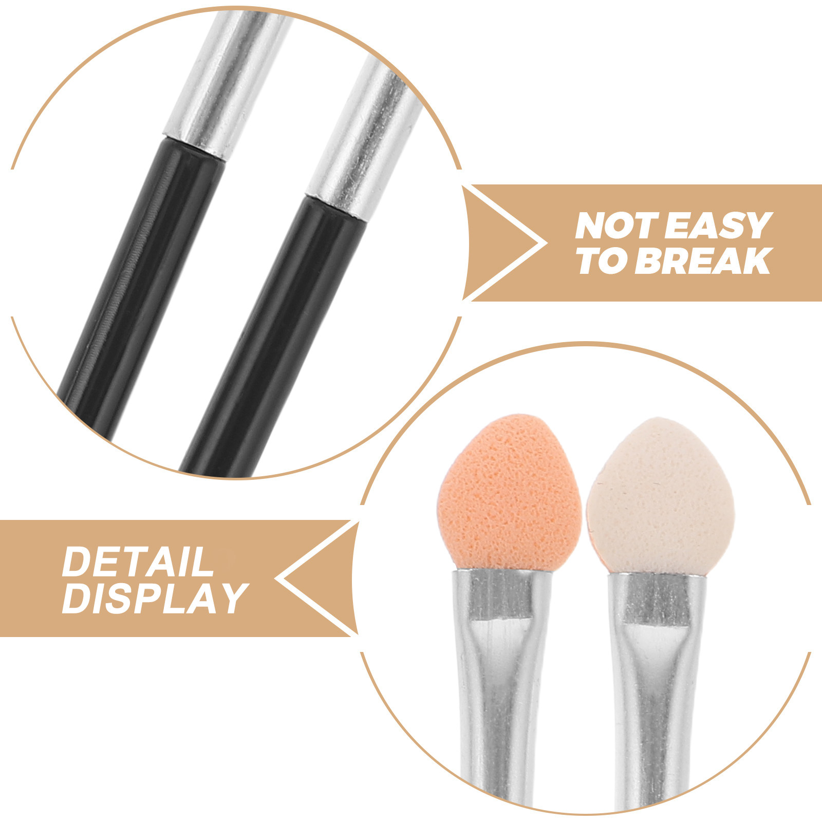 100Pcs Mini Sponge Brush Set f - đánh giá và giá Detailing Brush Set