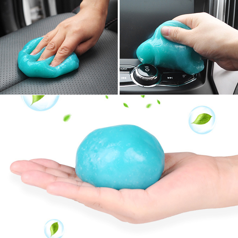 New Car Cleaning Gel Magic Mud - đánh giá và giá Dirt Brush Interior