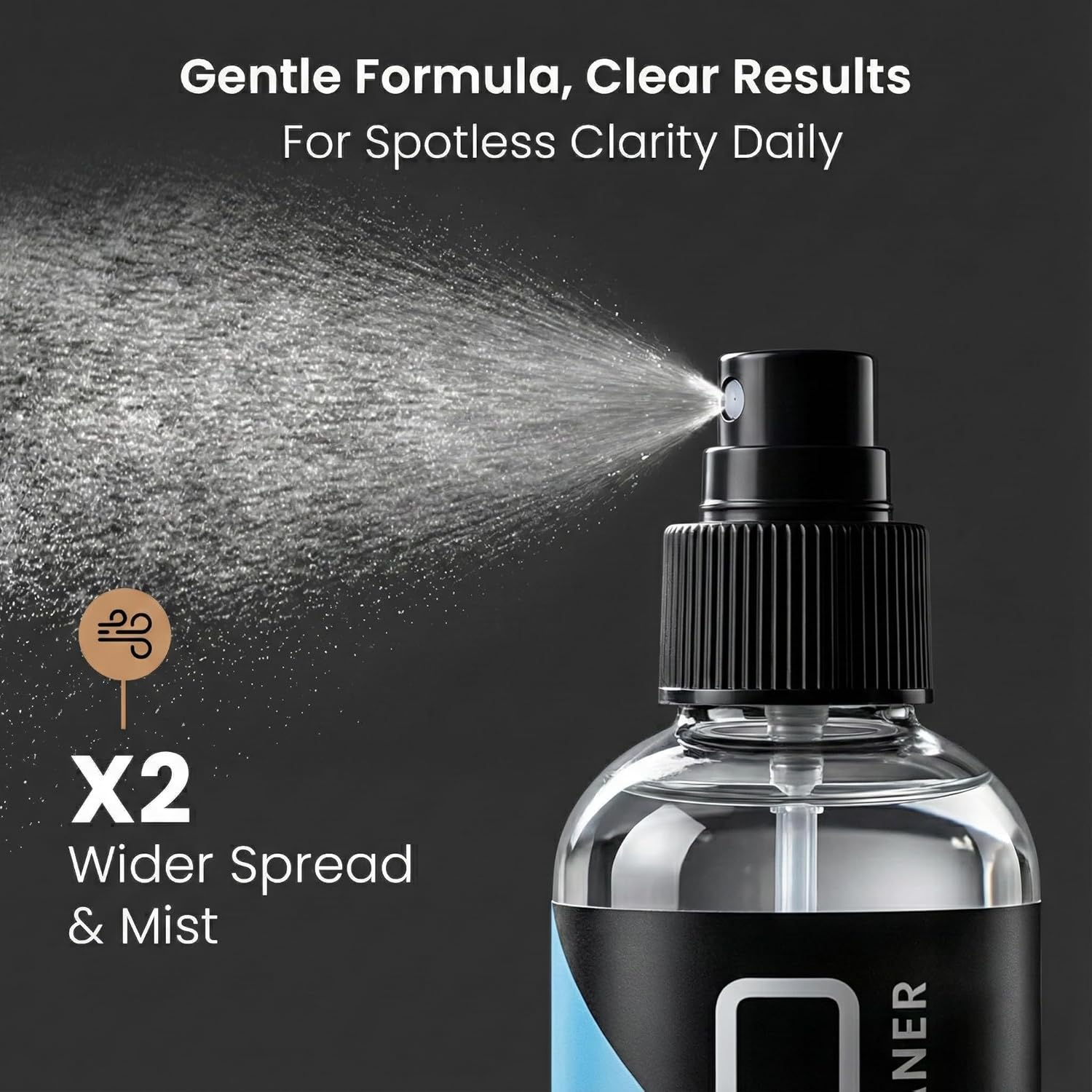 EVEO Glasses Cleaner Spray - E - đánh giá và giá Glass Cleaner Streak