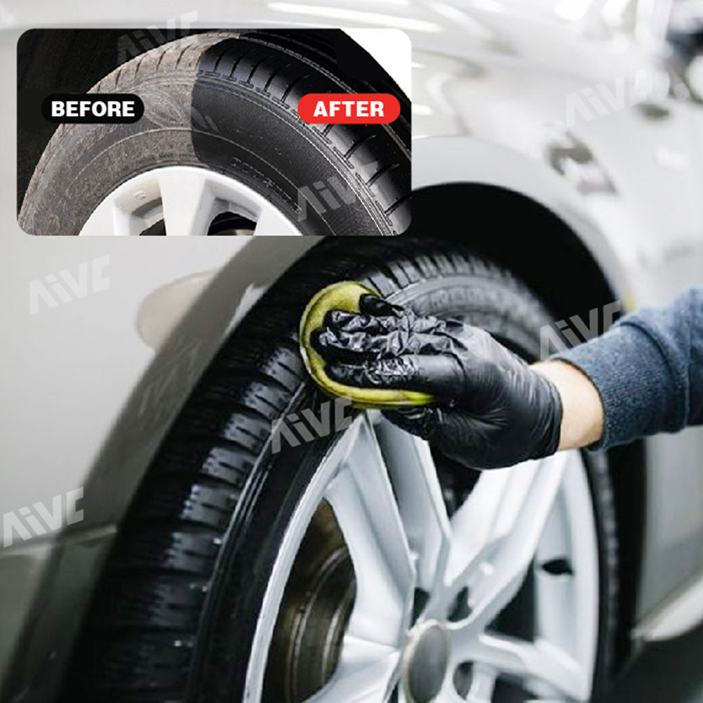 Tire Shine AIVC Tyre Gloss Coa - đánh giá và giá Tire Shine Spray Sealant