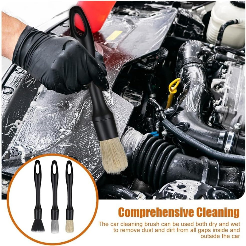 5pcs Automotive Detail Brush K - đánh giá và giá Interior Detailing Kit