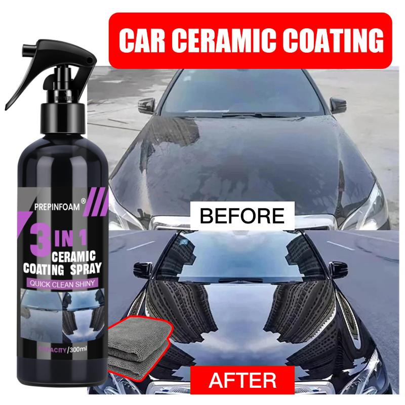 3 In 1 Car Ceramic Liquid Coat - đánh giá và giá Car Wax Ceramic Coating
