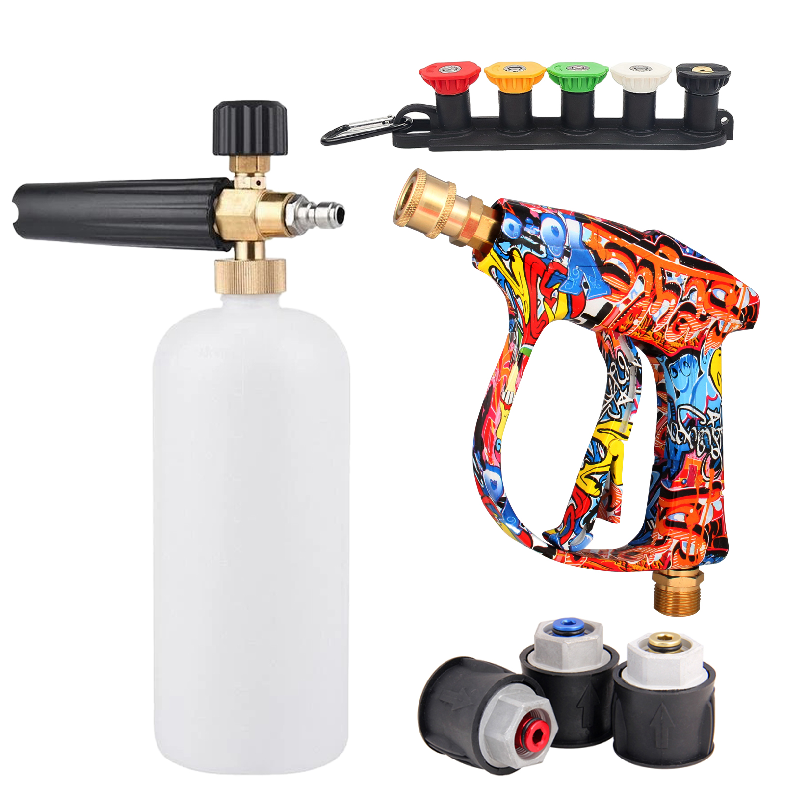 4350PSI High Pressure Water Gu - đánh giá và giá Pressure Washer Foam Gun
