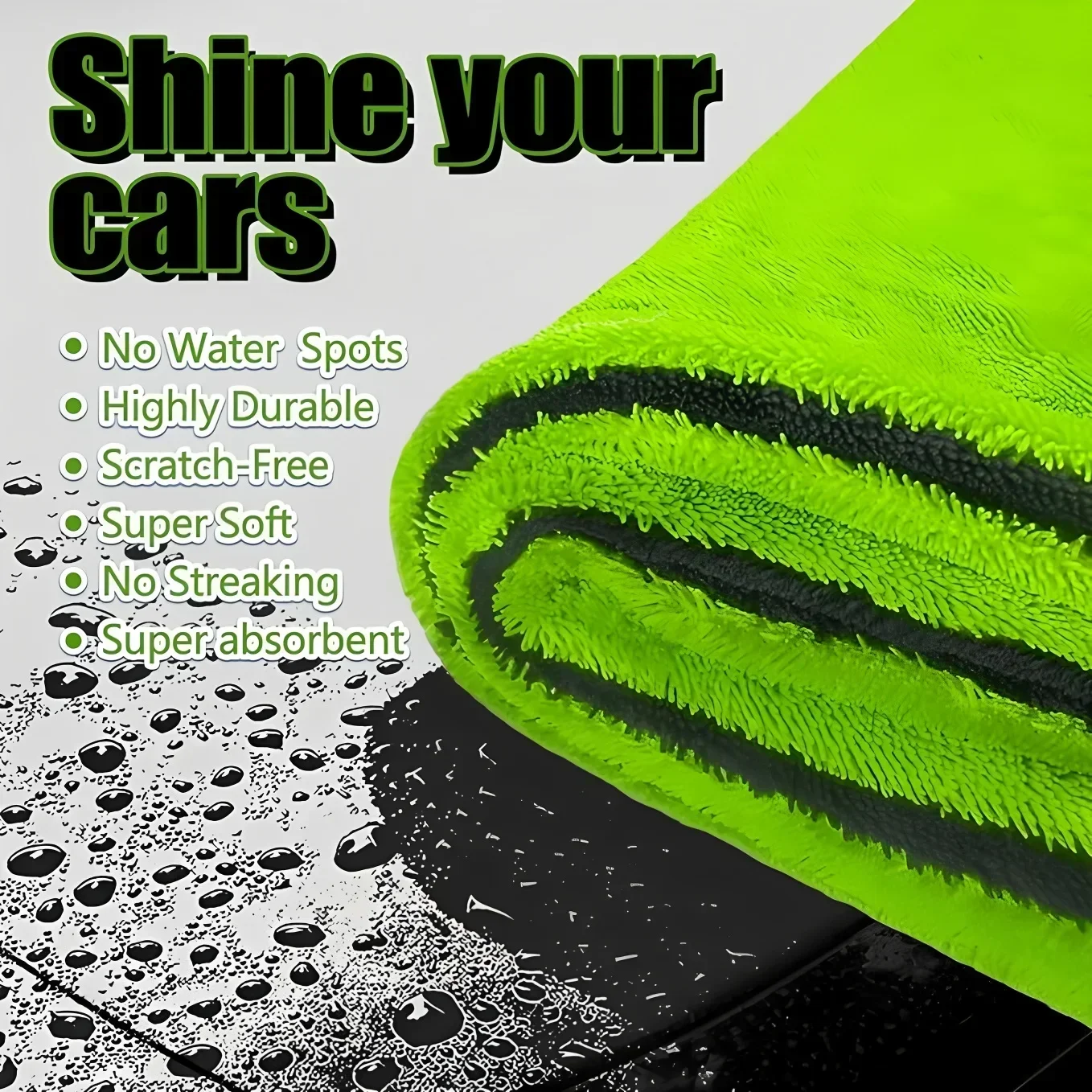 Microfiber Car Wash Towel Doub - đánh giá và giá Microfiber Towel Detailing