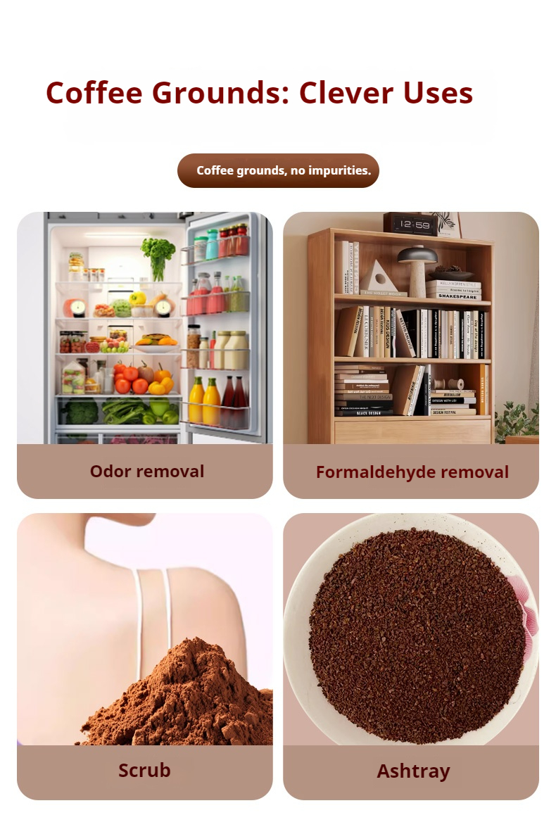 5pcs Eco-Friendly Coffee Groun - đánh giá và giá Odor Eliminator Car