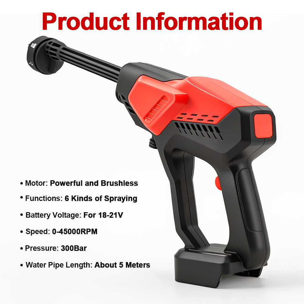 300Bar Brushless High Pressure - đánh giá và giá Car Shampoo Ph