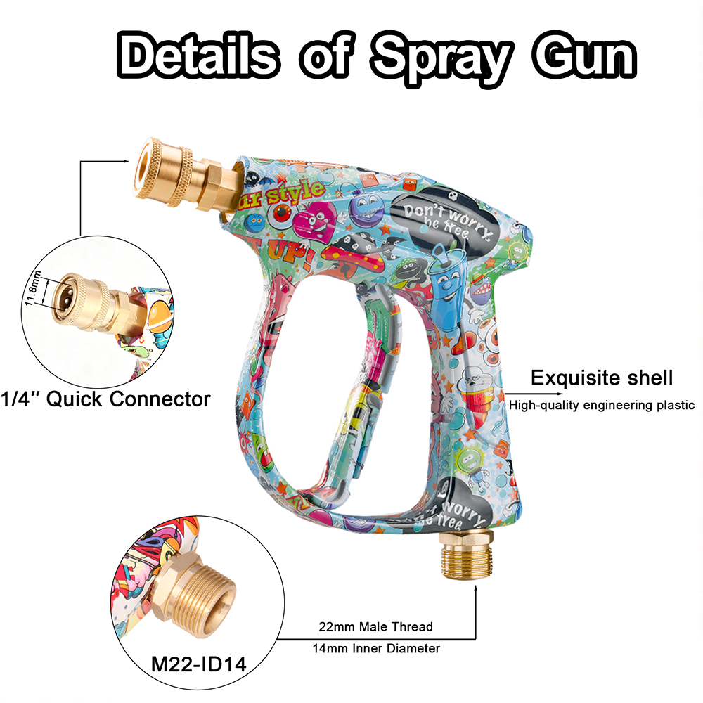 Home use graffiti pressure was - đánh giá và giá Pressure Washer Foam Gun