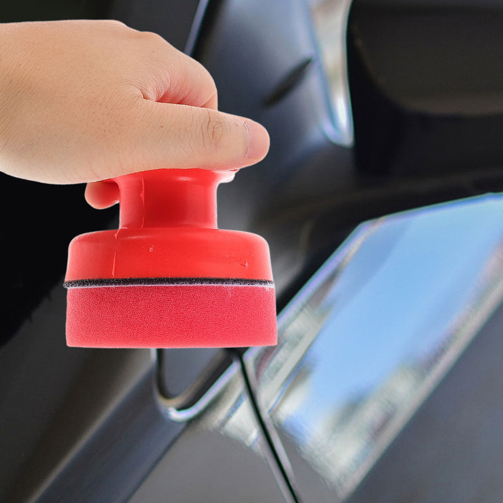 1Set Handheld Car Waxing Spong - đánh giá và giá Polish Pad Set Buffer