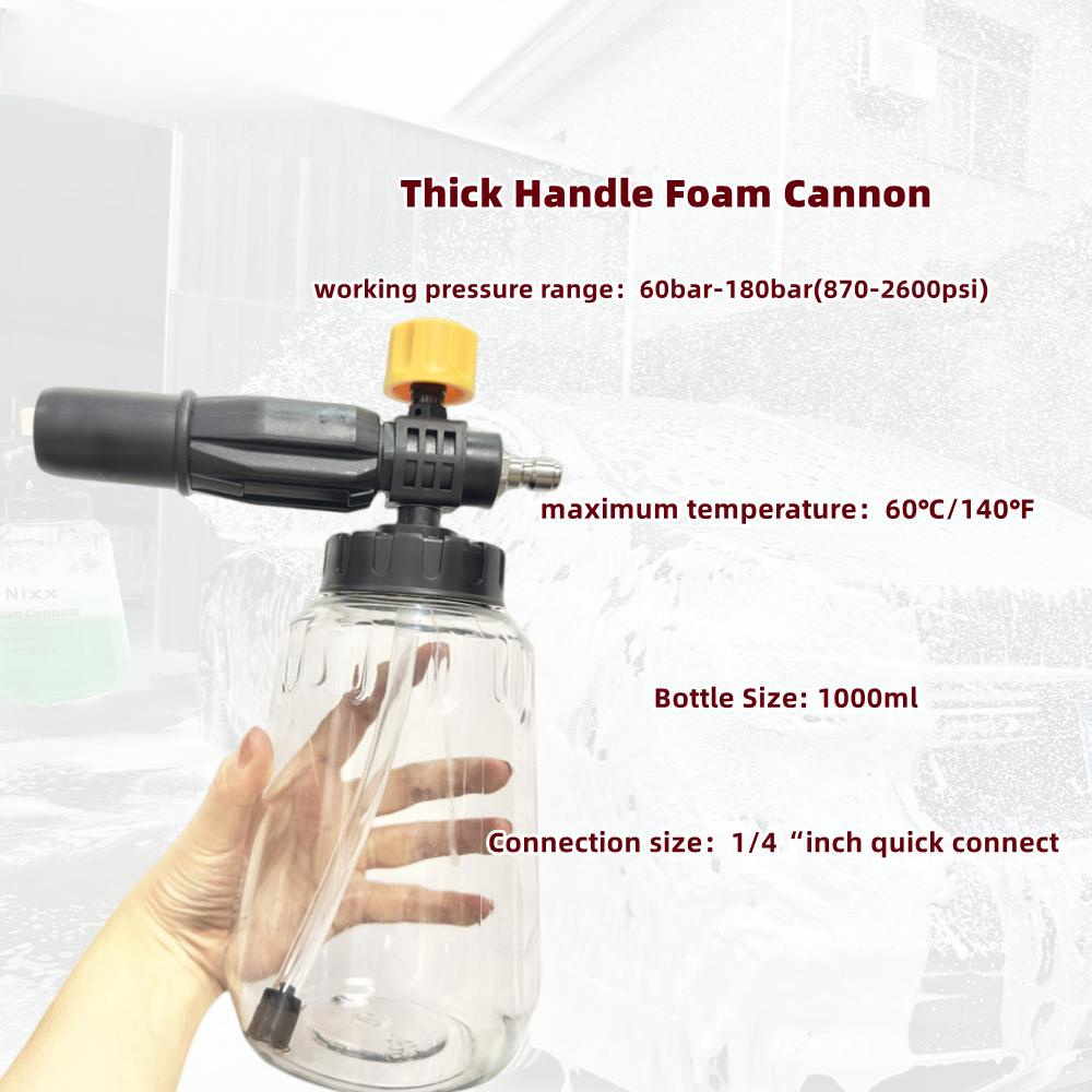 1 PC Black and Yellow Thick ha - đánh giá và giá Foam Cannon Car Wash