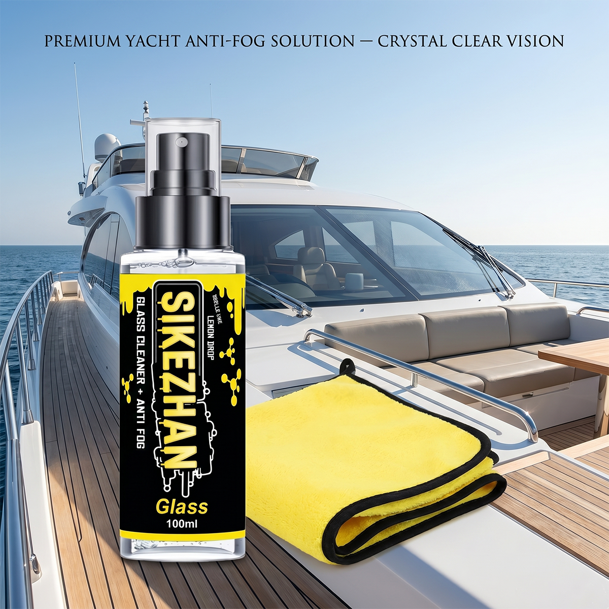 2-in-1 Anti-Fog Spray & Glass  - đánh giá và giá Glass Cleaner Streak