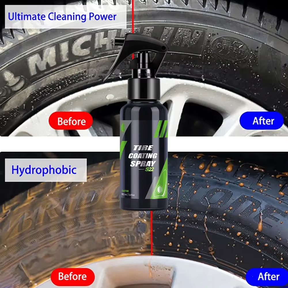 S22 Black Car Tire Blackening  - đánh giá và giá Car Wax Ceramic Coating