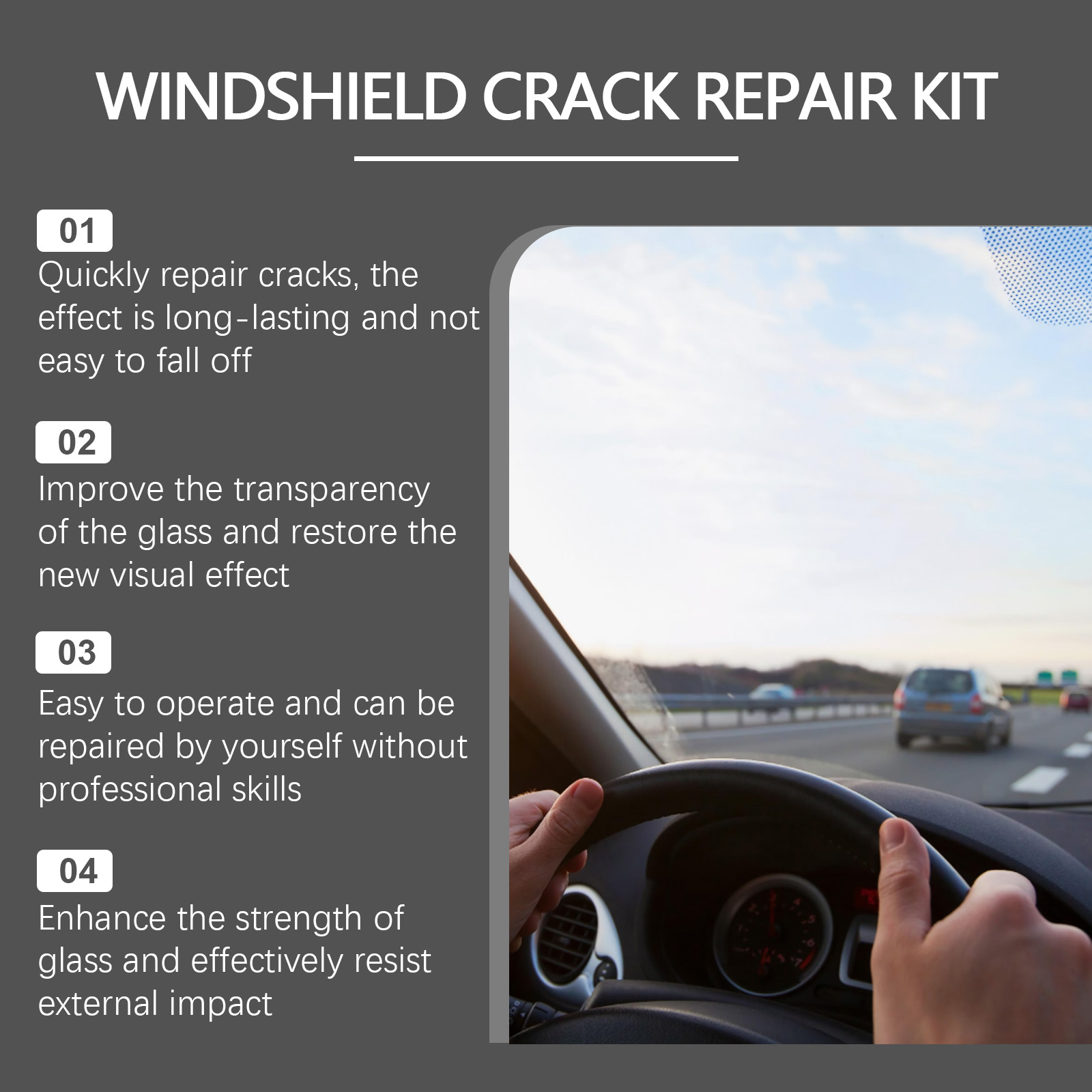 Car Glass Care Kit, Profession - đánh giá và giá Glass Cleaner Streak