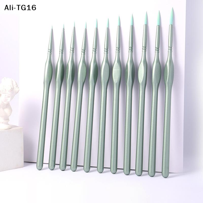 【B11】11Pc Miniature Detail Pai - đánh giá và giá Detailing Brush Set