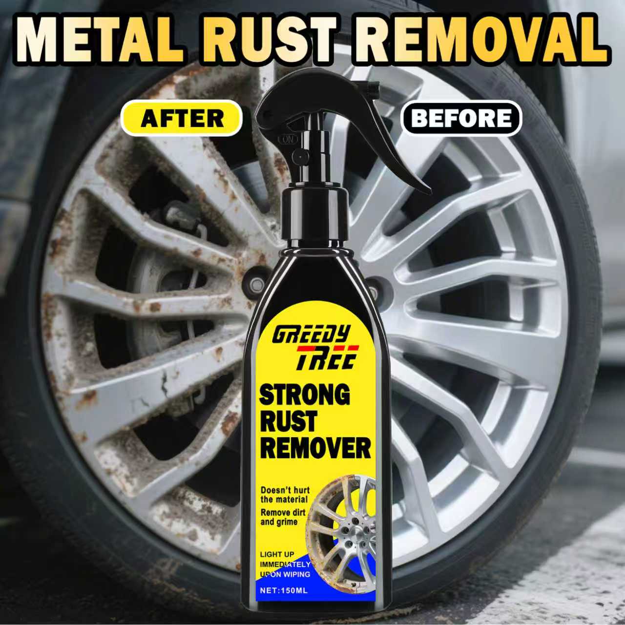Powerful Car Wheel Cleaner | S - đánh giá và giá Wheel Cleaner Alloy