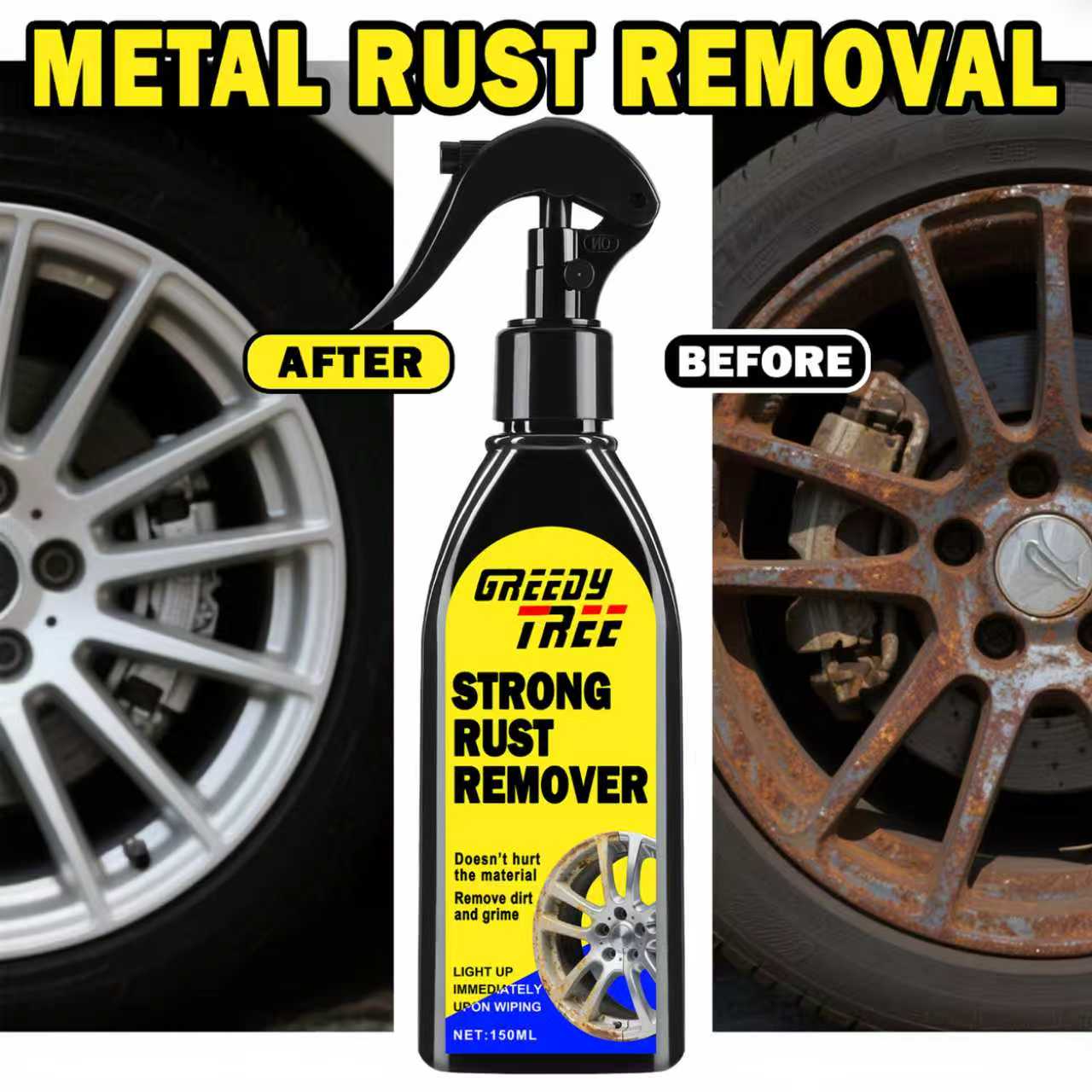 Powerful Car Wheel Cleaner | S - đánh giá và giá Wheel Cleaner Alloy