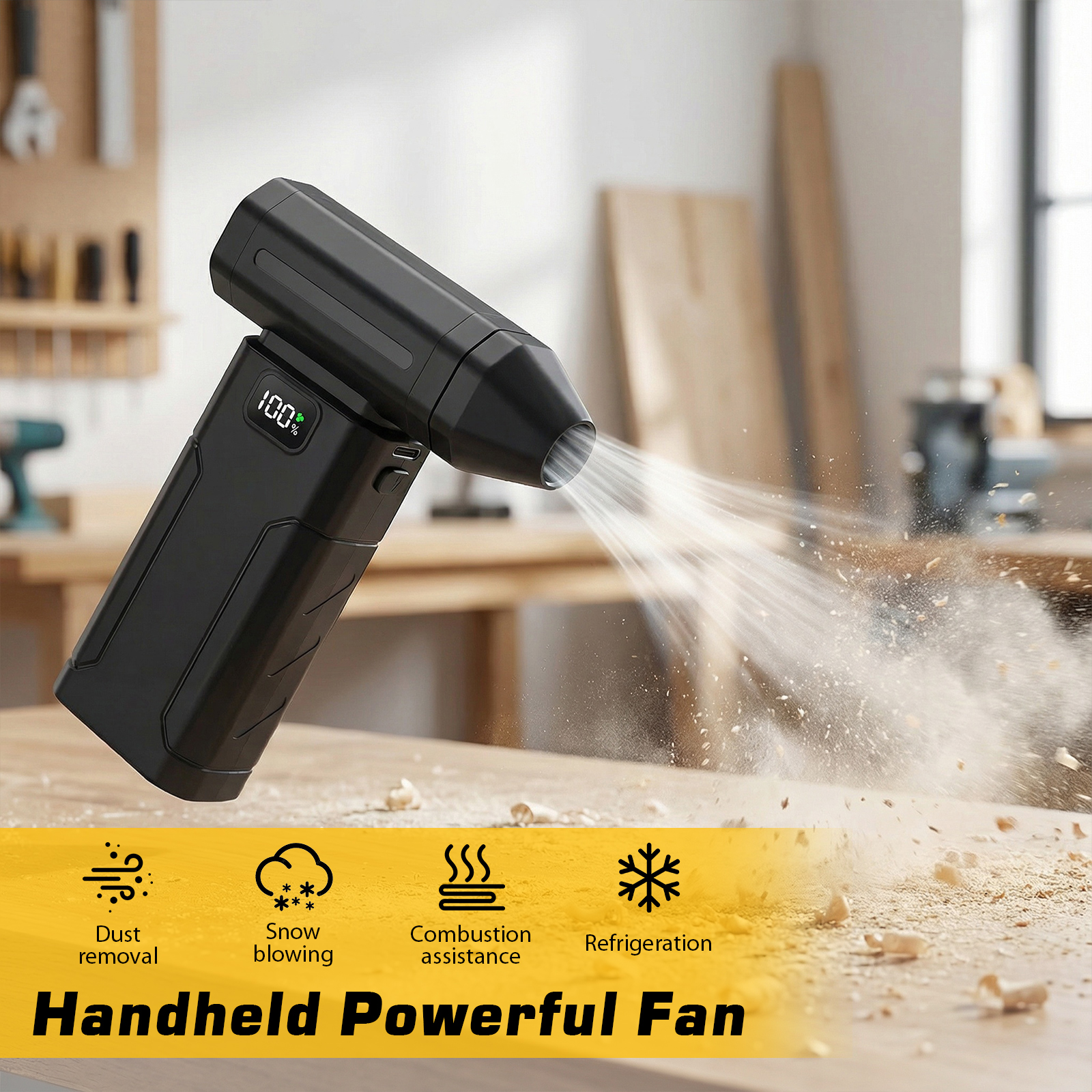 Powerful Air Blower 5-Speed Ha - đánh giá và giá Dryer Car Blower