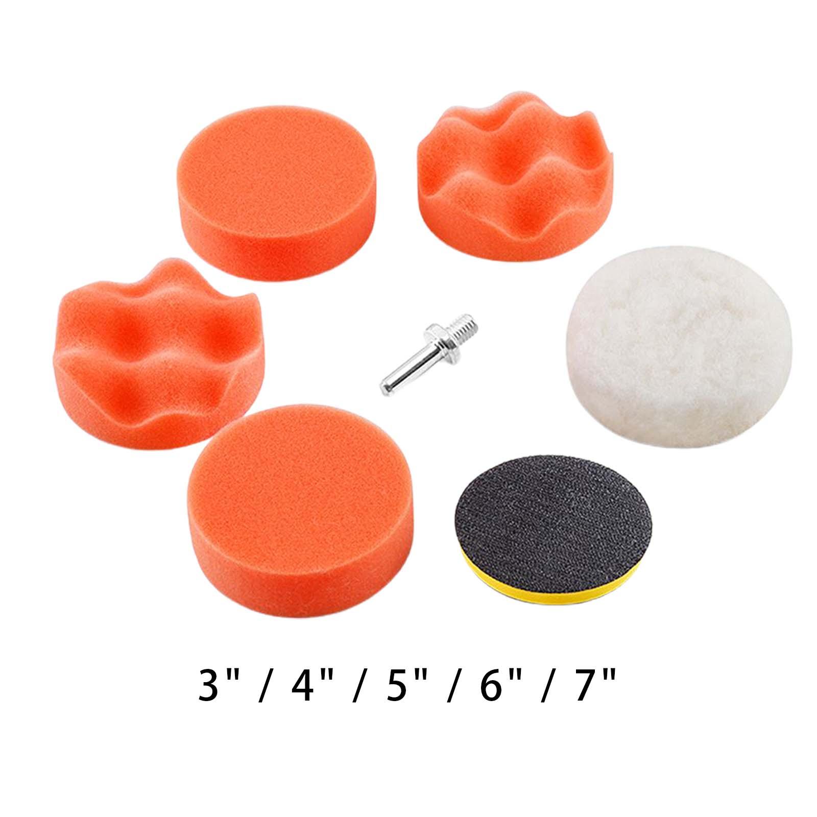 7PCS Auto Detailing Polishing  - đánh giá và giá Polish Pad Set Buffer