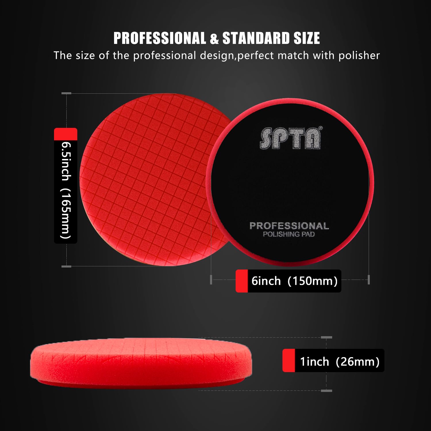 Red Ultra-Fine Polishing Pad S - đánh giá và giá Polish Pad Set Buffer
