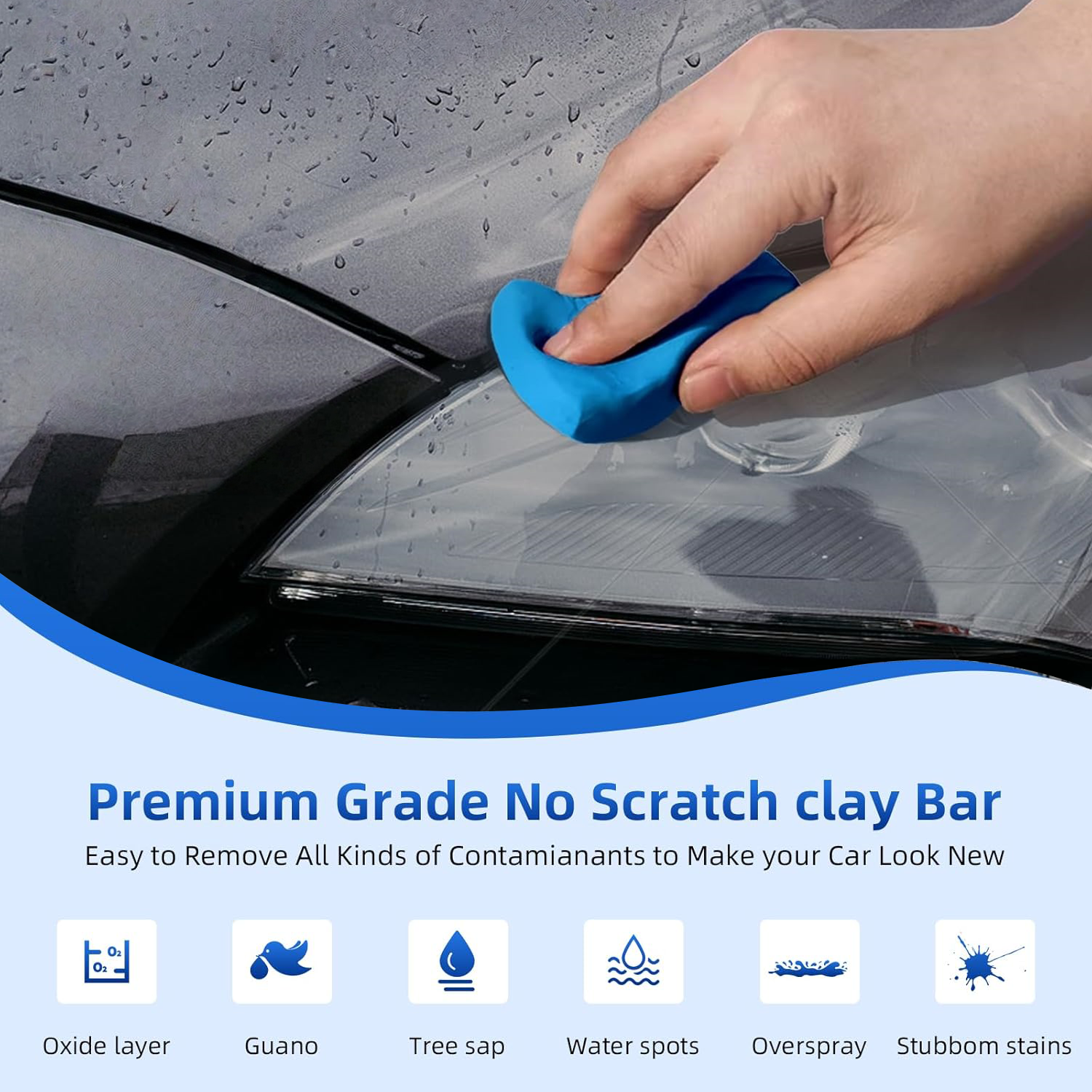 SIKEZHAN Magic Car Clay Bar fo - đánh giá và giá Clay Bar Lubricant