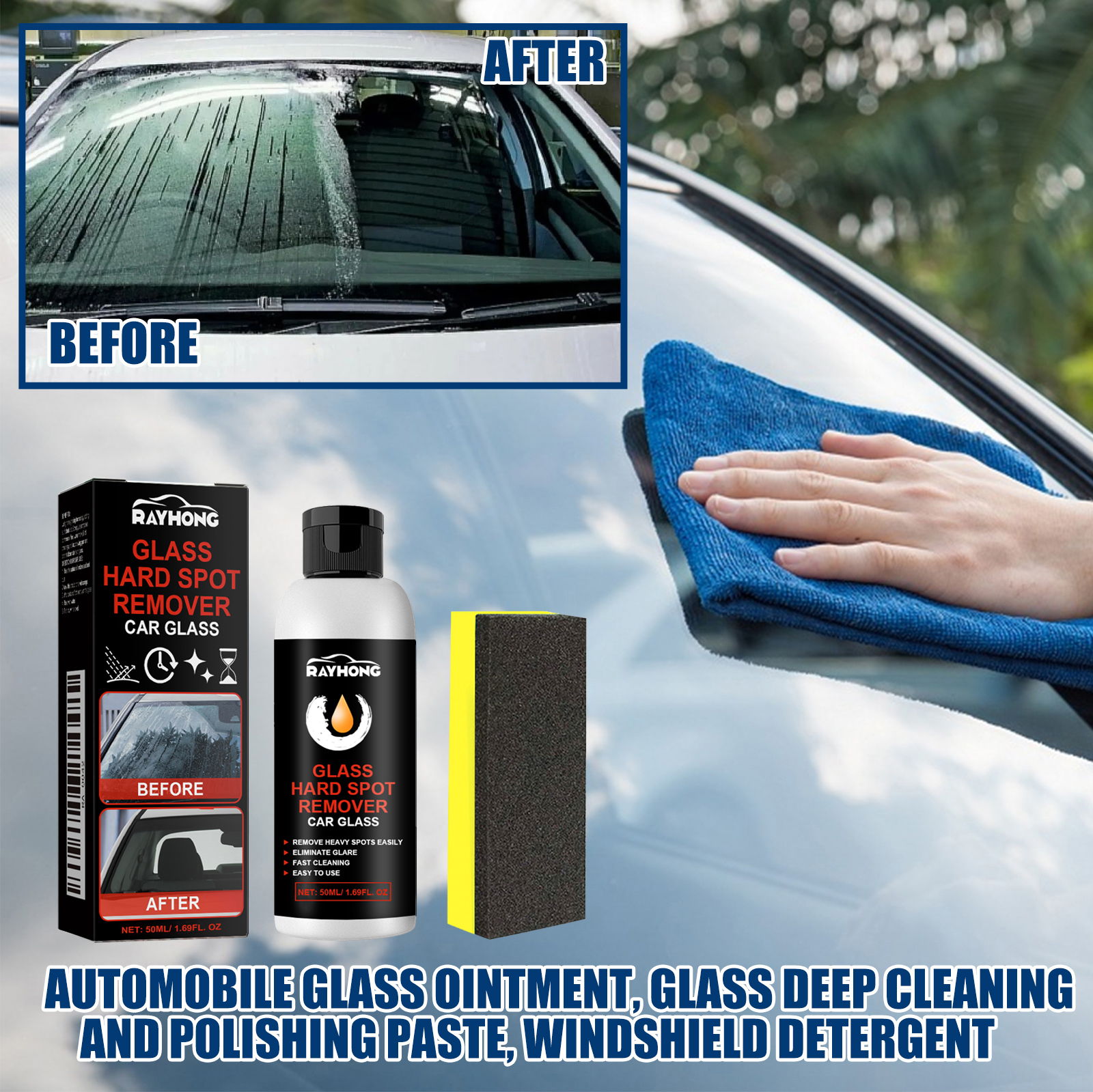 Car Glass Polishing Paste Wind - đánh giá và giá Car Shampoo Ph