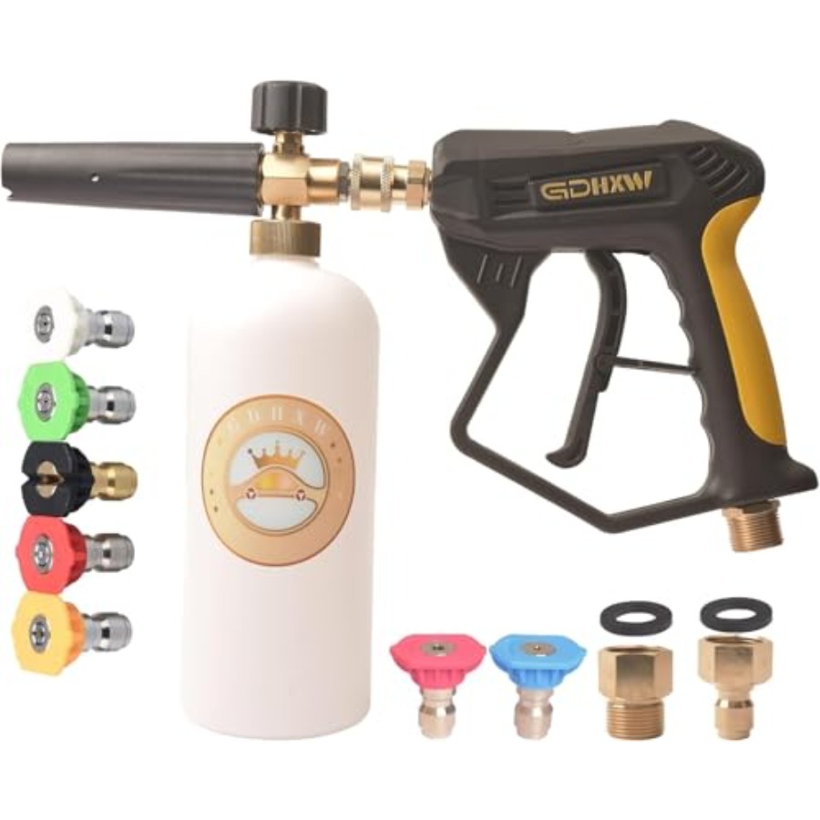 X887 High Pressure Washer Gun  - đánh giá và giá Foam Cannon Car Wash
