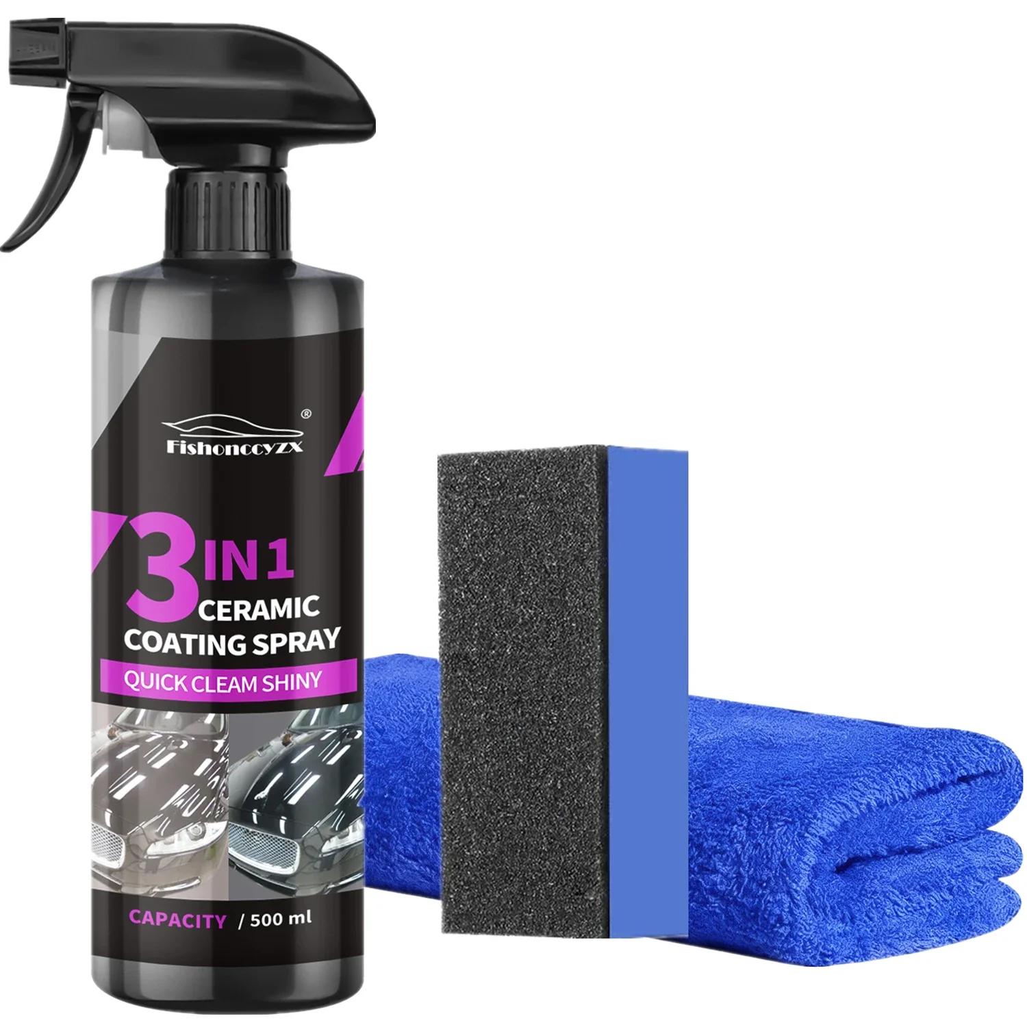 3 in 1 Car Ceramic Liquid Coat - đánh giá và giá Car Wax Ceramic Coating