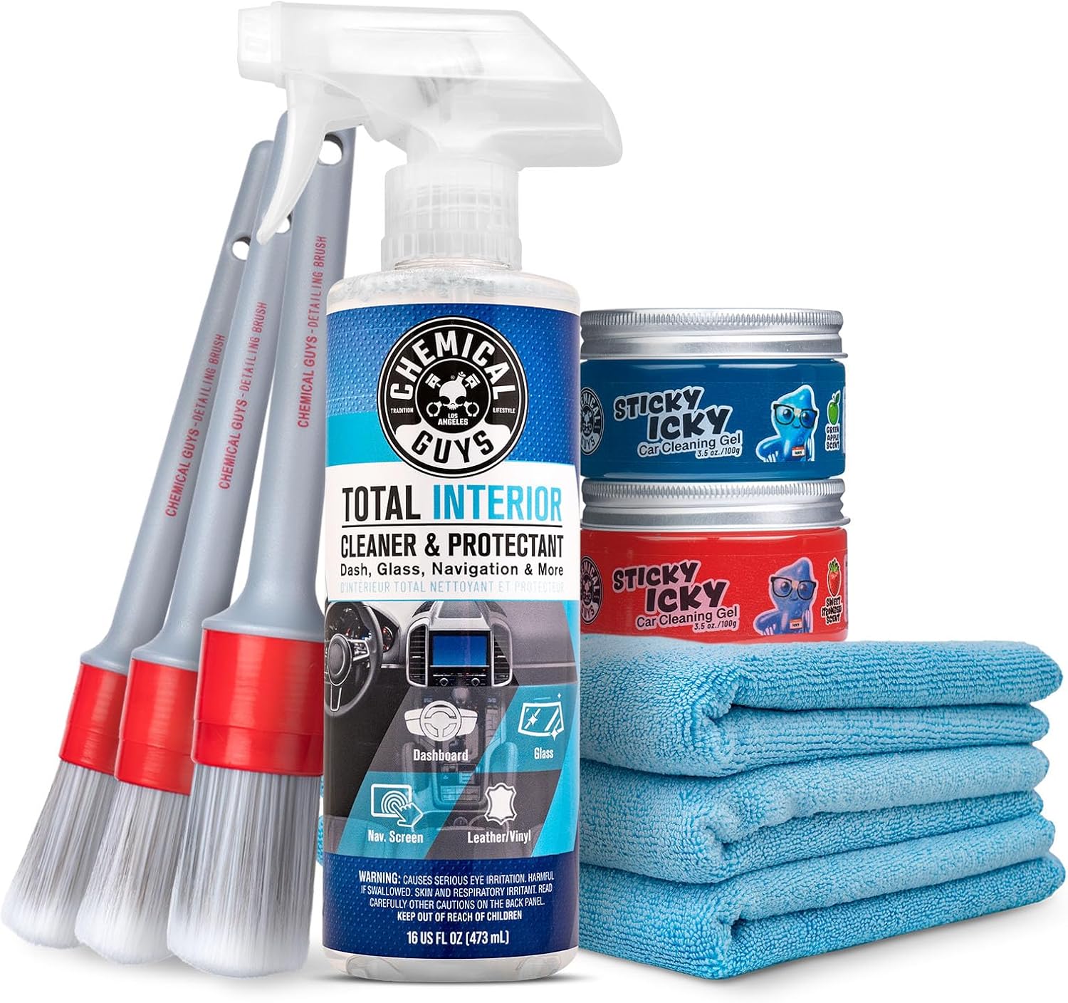 Car Cleaning Kit Interior 9-Pi - đánh giá và giá Interior Detailing Kit