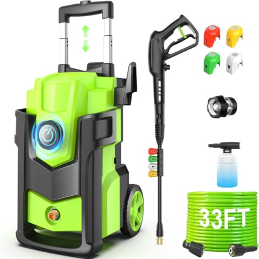 Prure Cleaner 5000PSI, Heavy D - đánh giá và giá Foam Cannon Car Wash