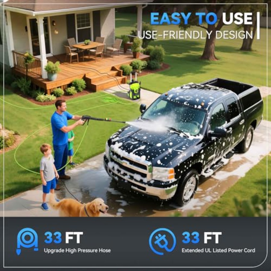 Prure Cleaner 5000PSI, Heavy D - đánh giá và giá Foam Cannon Car Wash