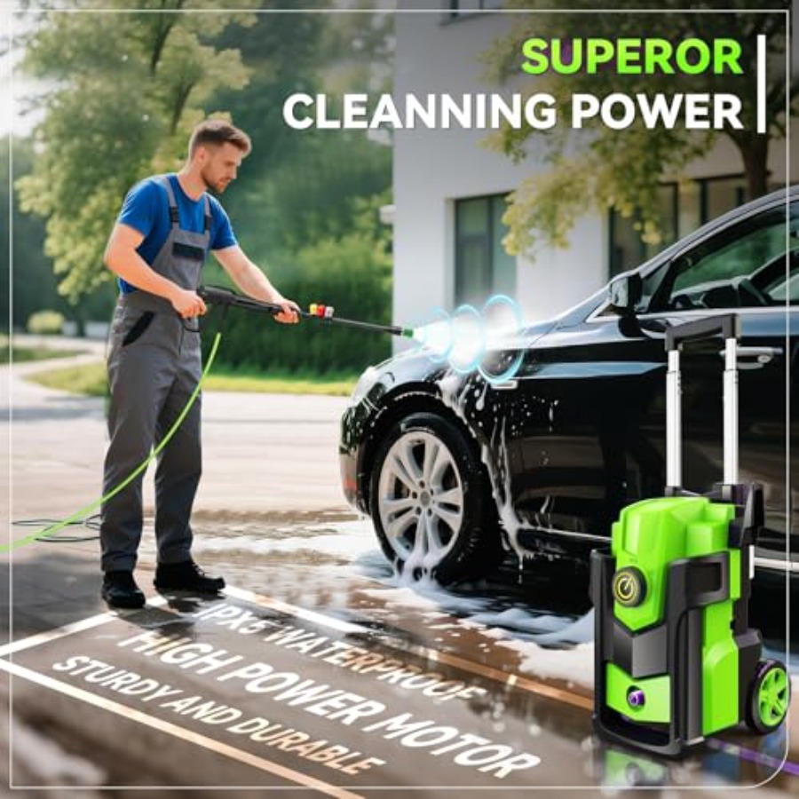 Prure Cleaner 5000PSI, Heavy D - đánh giá và giá Foam Cannon Car Wash