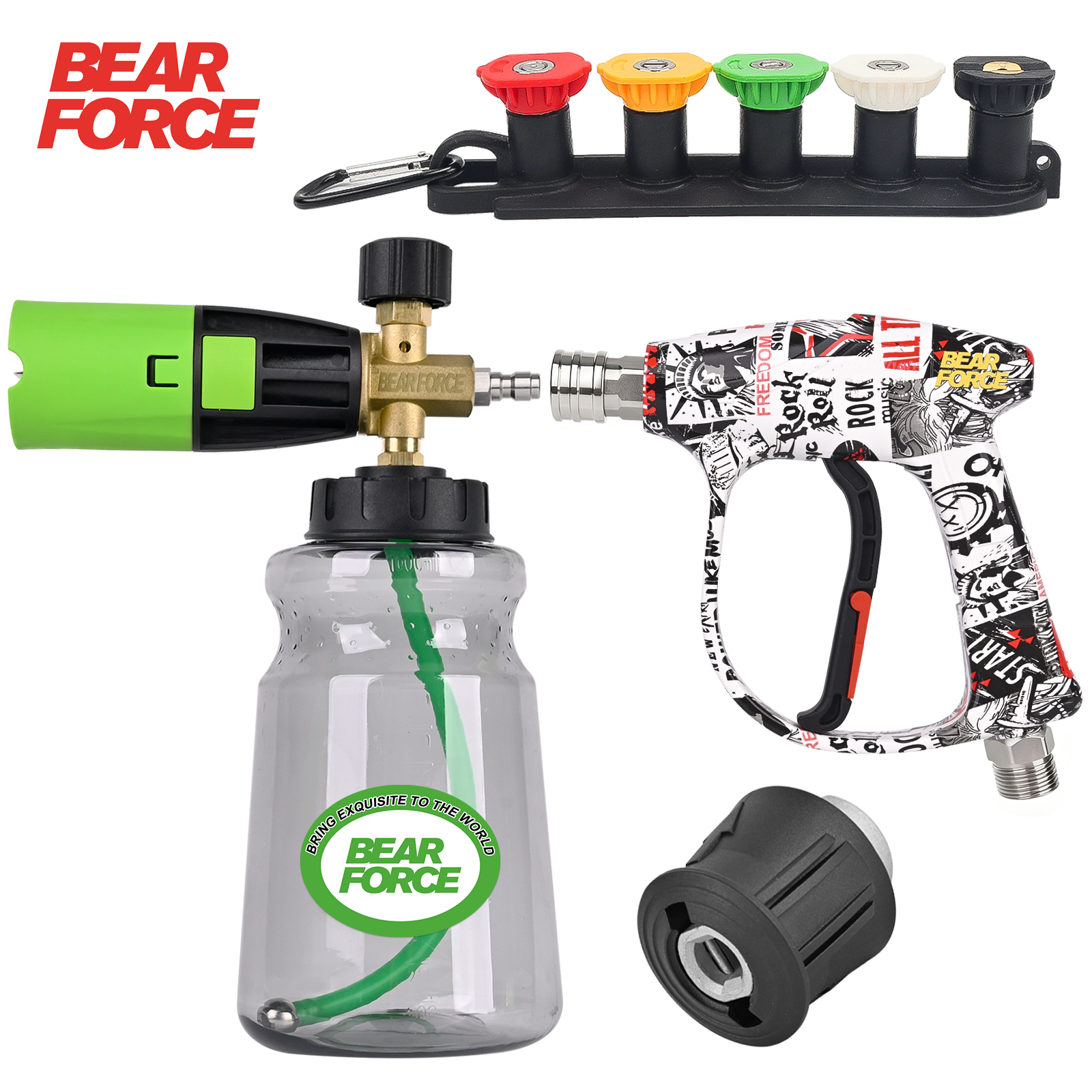 BEAR FORCE Pressure Washer Foa - đánh giá và giá Foam Cannon Car Wash